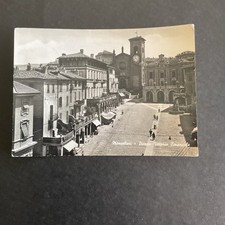 CARTOLINA MONCALIERI - PIAZZA VITTORIO EMANUELE - VIAGGIATA 1961