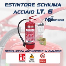 Estintore 6 schiuma - estintore, lt.