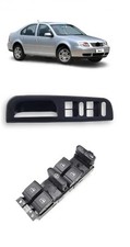 Interruttore alzacristalli elettrico con telaio per Vw Volkswagen Bora 1999-2...