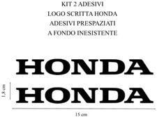 ADESIVO ADESIVI HONDA VINILE PRESPAZIATO SERBATOIO MOTO E APPLICAZIONI VARIE