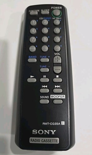 Sony rmt cg35a - rmt-cg35a, cd