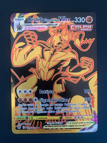 Carta pokémon urshifu - pokÉmon,