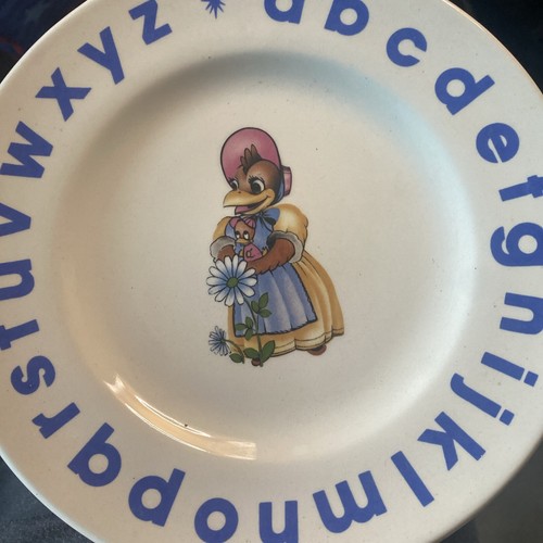 Piatto vintage legno figli - vintage,