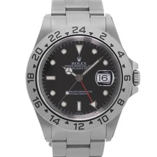 ROLEX Explorer II 16570 Nero Garanzia 1999 SN/#A SWISS ONLY Scatola/Carta