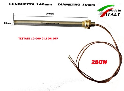 Candeletta resistenza stufa - resistenza,