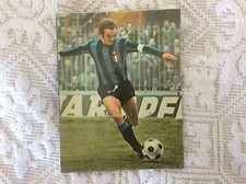 INTERNAZIONALE INTER F.C. CALCIO SANDRO MAZZOLA FIGURINA A MAGNETE FRIGORELLO