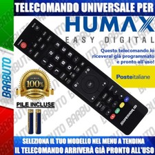 Telecomando universale humax - telecomando,