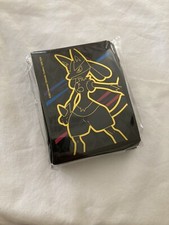 2023 POKEMON CROWN ZENITH LUCARIO PREMIUM MATTE CARD SLEEVES 65 Count SLEEVES