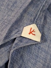 Camicia lino Isaia Napoli taglia 15/38