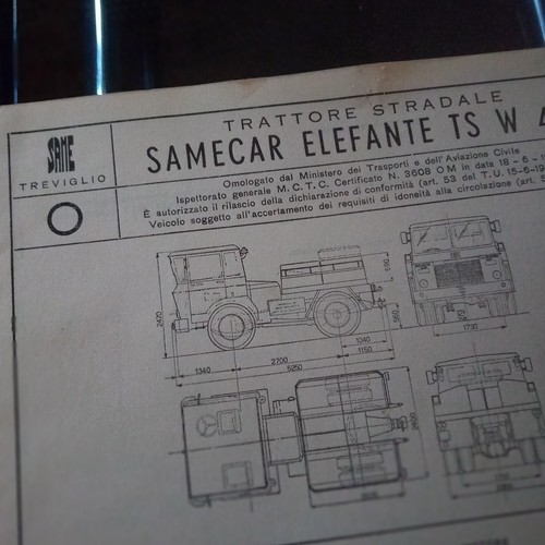 Trattore same samecar elefante - trattore,