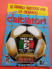 ALBUM FIGURINE CALCIATORI PANINI 1967-68 L'ANASTATICA GAZZETTA DELLO SPORT
