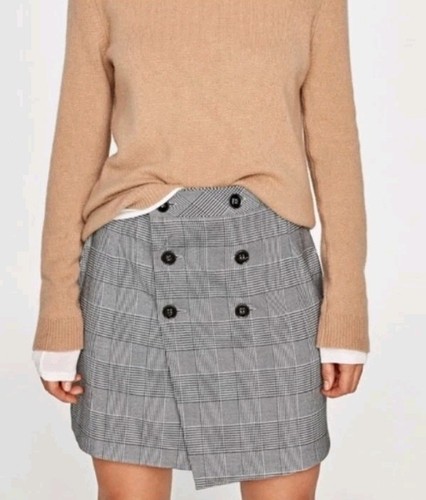 Zara minigonna quadri con - quadri,