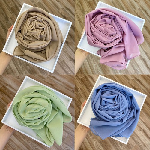 Sciarpa chiffon morbida - chiffon,