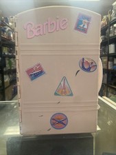 Barbie 1995 porta con te valigia da viaggio camera da letto/vasca da bagno casa Mattel