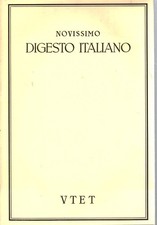 Novissimo digesto italiano