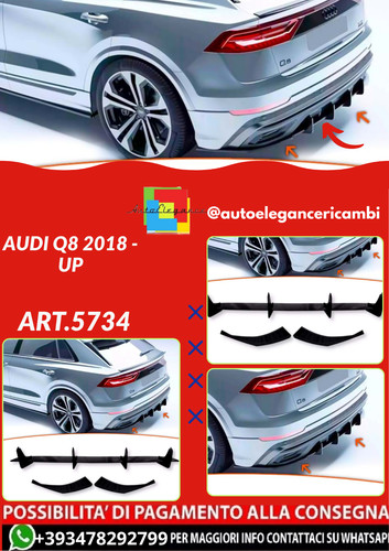 Art 5734 splitter flaps audi - art.5734,
