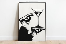 Nike Dunks Martini poster