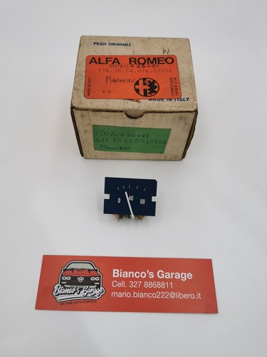Manometro olio alfa romeo - manometro,