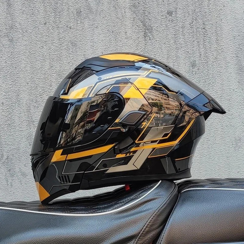 Casco moto modulare sicurezza - casco,