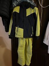 tuta da sci RAGAZZO colore verde e blu 10 anni 