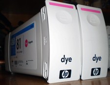 HP DESIGNJET 81 2012 MAGENTA - INCHIOSTRO - TINTURA C4932A per plotter 5500 / 5000