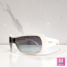 Versace 4098 vintage sunglasses wrap shield  wraparound occhiali gafas 90s y2k