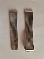 Cinturino orologio 20 mm acciaio inox maglia milanese compatibile omega 007