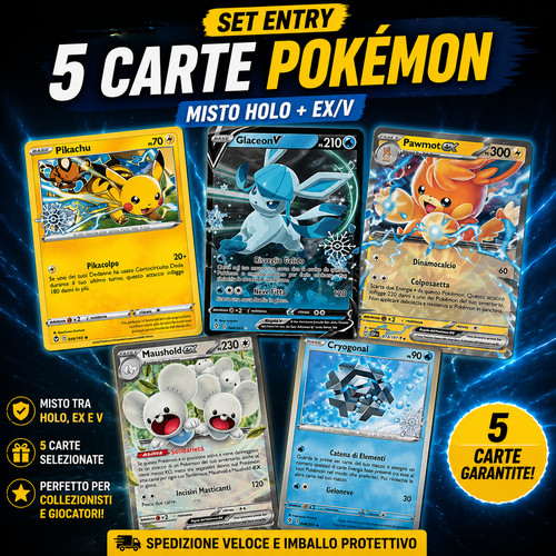 Lotto carte pokemon - 5,