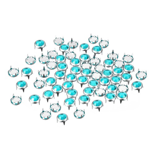 200pz 6mm strass borchia - 200pz,
