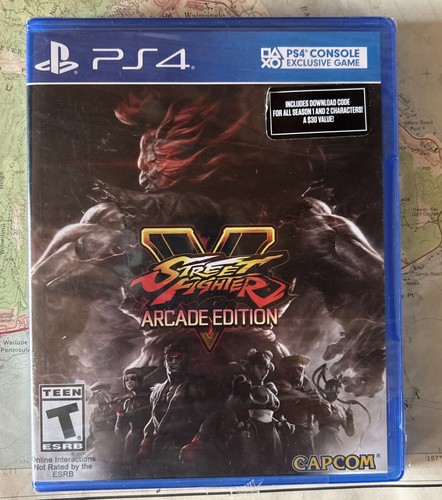 Ps4 street fighter - ps4,