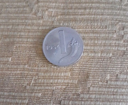 Moneta lira repubblica - moneta, 1