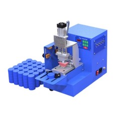 Macchina da stampa automatica tamponi tazze plastica sottopiede bicolore logo marchio