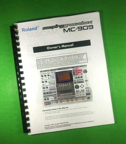 Manuale uso per - manuale, roland