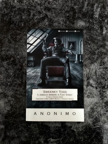 Sweeney todd diabolico - todd., il
