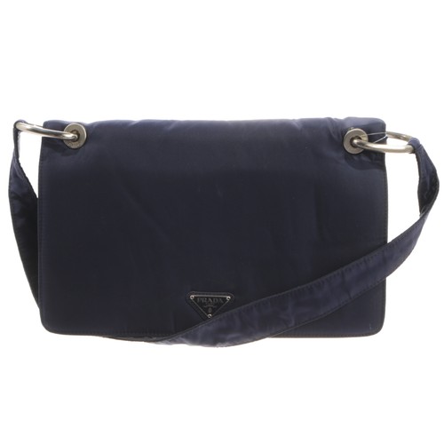 Borsa tracolla prada blu - borsa, a