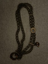 Collana Christian Dior bordo