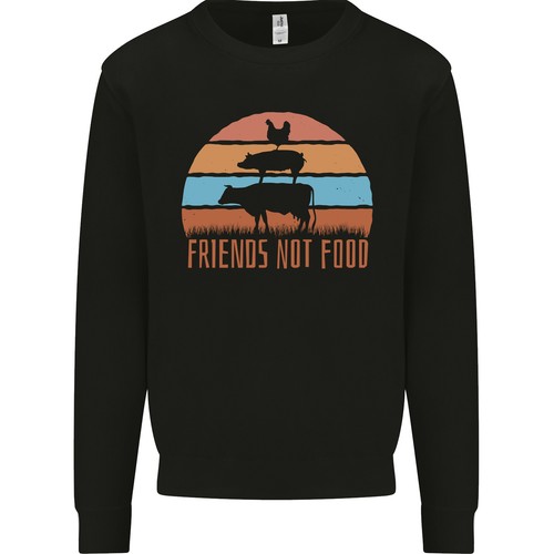 Felpa jumper vegana - felpa, uomini
