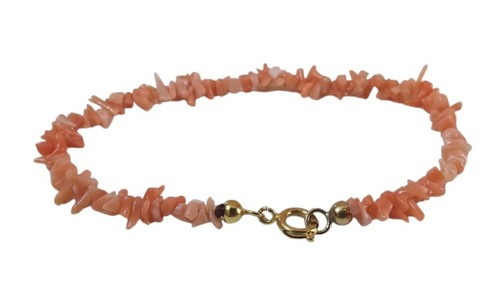 Bracciale donna corallo - bracciale, in