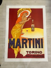 Manifesto originale pubblicitario - Martini e Rossi, Vermouth Torino