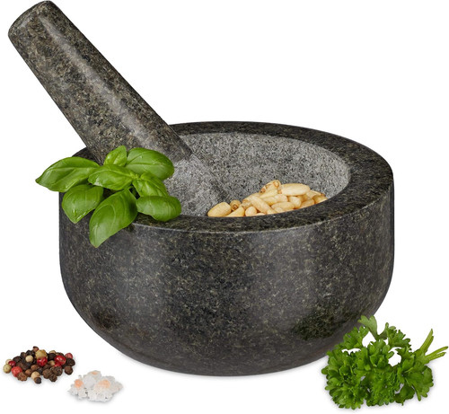 Mortaio pestello in - in, granito