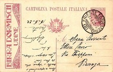 Intero Pubblicitario - Regno - 1922 - Michetti - 25 c viola-21 - Birra Dormisch
