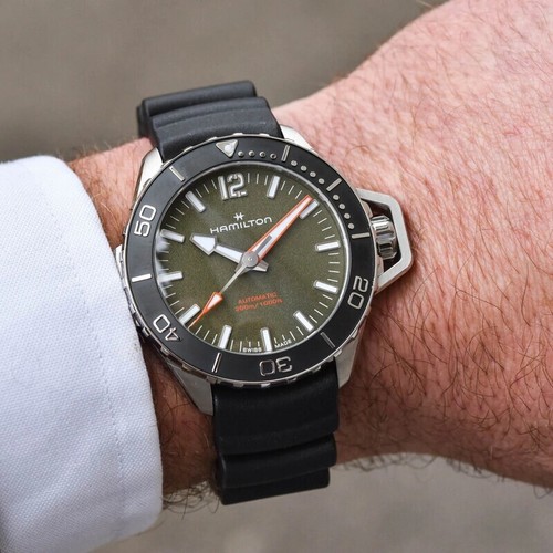 Hamilton khaki navy frogman - hamilton,
