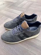 Hogan H86RUN sneakers uomo taglia 41.5 uk7.5 scarpa pelle blu