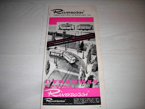 Rivarossi tramway 1963 - rivarossi,
