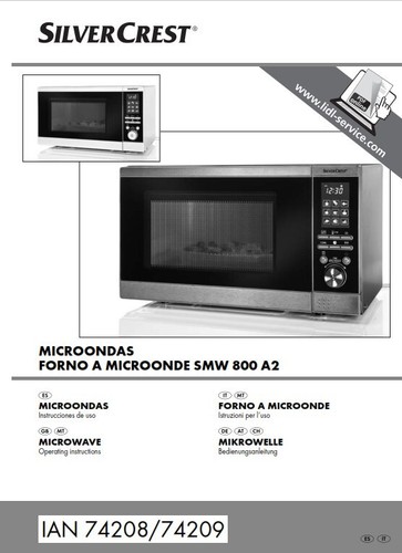 Manuale utente forno microonde - utente,