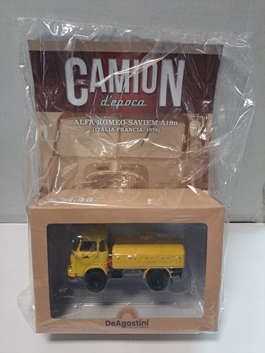 Camion epoca 17 agip alfa - d'epoca,