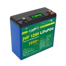 24V 12AH LIFEPO4 PACCO