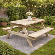 Tavolo Picnic Legno 180 x 150