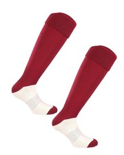  Pedaci Calzettoni Calcio Football Socks Unisex Rosso Goal Made in italy 