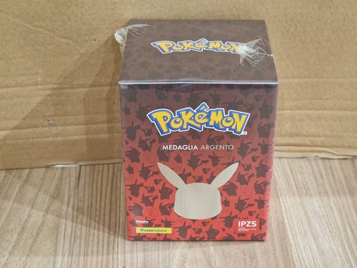 Pokemon medaglia argento - medaglia,